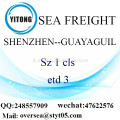 Porto di Shenzhen LCL consolidamento a Guayaguil